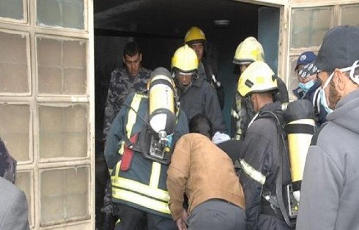 فيديو : ارتفاع عدد المصابين بحريق مدرسة في الرمثا الى 27
