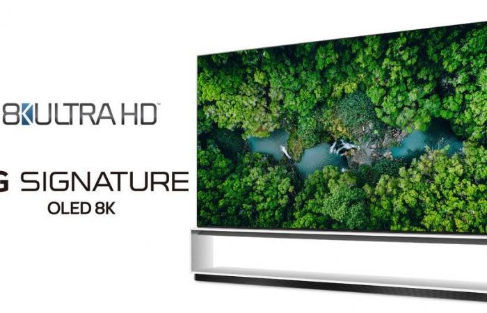 إل جي تتفوق على سامسونج مع أول تلفزيون 8K Ultra HD