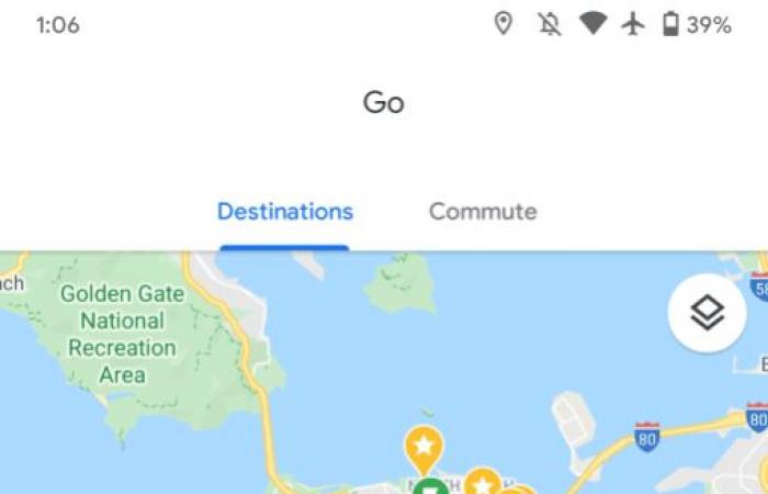 جوجل تختبر تبويبًا جديدًا للتنقل في خرائطها