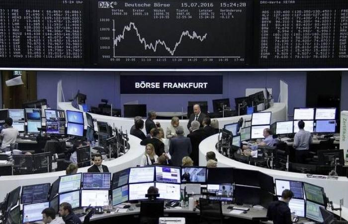 هبوط الأسهم الأوروبية 3% بالمستهل رغم تعهدات التحفيز