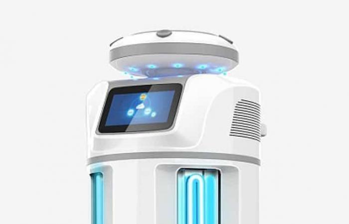 روبوت يحارب فيروس كورونا بالأشعة الفوق البنفسجية 