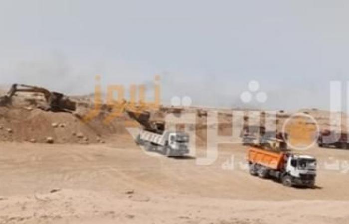 استمرار أعمال حماية طور سيناء من أخطار السيول