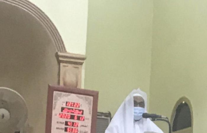 في الجمعة الثانية.. زيادة أعداد المساجد المجهزة بالقنفذة بنسبة 68 % لتخفيف الزحام