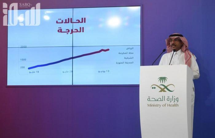 "الصحة": 52% من حالات كورونا المعلنة اليوم لمواطنين و48% لغير سعوديين