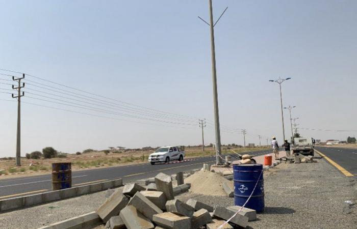 بلدية حلي تغلق تقاطعات مع الطريق الساحلي الدولي "جدة - جازان"
