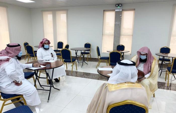 مدير هيئة الأمر بالمعروف في نجران يتفقّد هيئة محافظة بدر الجنوب