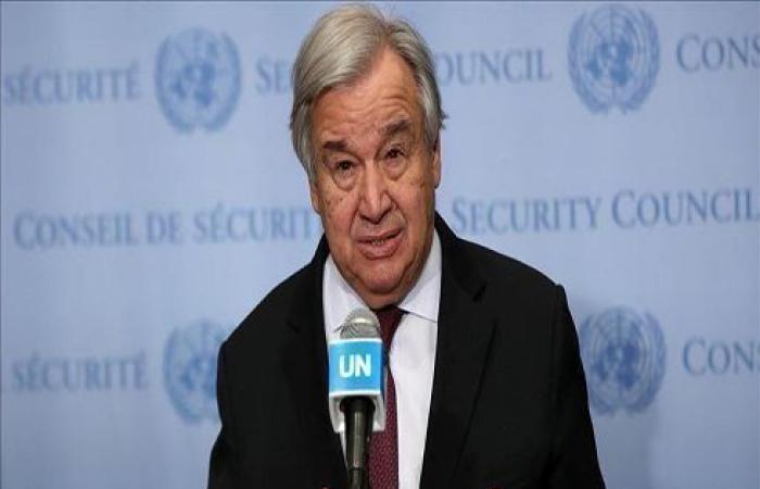 غوتيريش ينتقد قرار مجلس الأمن بدخول مساعدات سوريا من معبر واحد