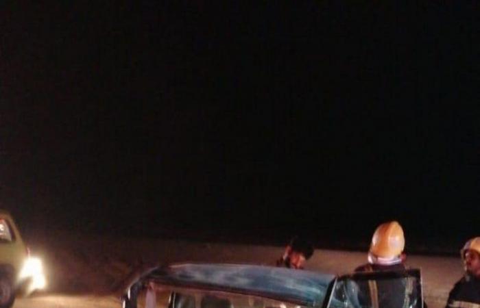 جدة .. مصرع وإصابة 6 أشخاص في تصادم مركبتين بطريق الساحل
