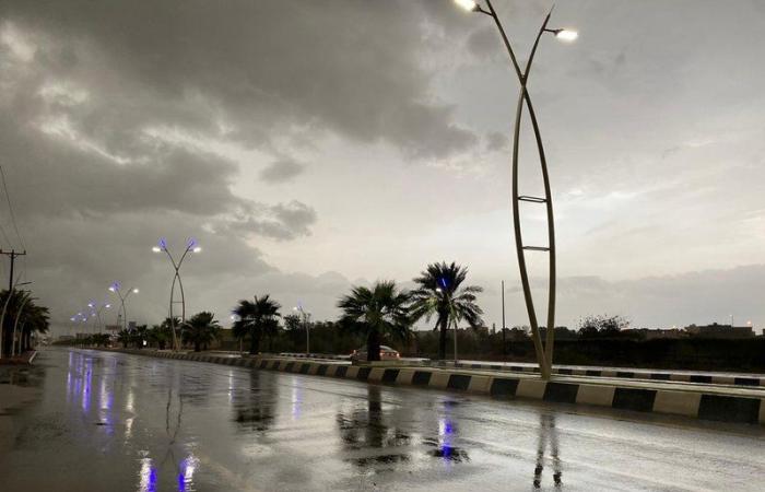 "أمطار جازان" تتواصل منذ الأمس والدفاع المدني يجدد تحذيراته