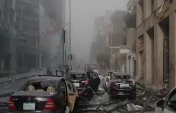 مصادر أمنية وطبية: مقتل 10 على الأقل في انفجار بيروت .. بالفيديو