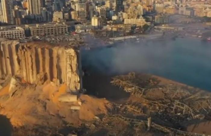 فيديو.. لقطات جوية توثّق آثار الدمار بعد يوم من انفجار بيروت