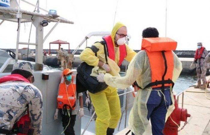 حرس الحدود ينقذ بحاراً تركياً تعرض لوعكة صحية على متن سفينة بمياه جازان