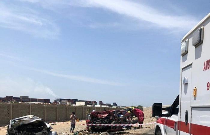 وفاة شخص وإصابة 7 في تصادم على طريق الساحل جنوب جدة