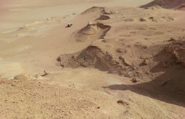 شاهد .. "جبال الرشراشية" بالقريات: 37 مليون سنة من التاريخ المنسي والمكتشف سعوديًا
