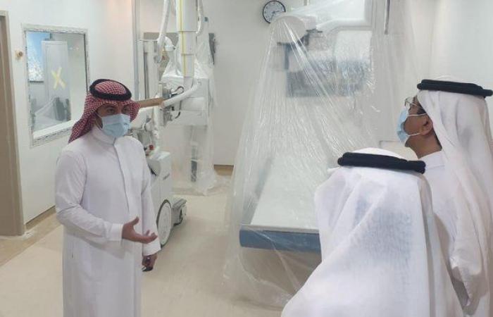 "الشهراني" يستقبل "محافظ بلقرن" وأعضاء مجلس عسير خلال زيارتهم لمستشفى سبت العلاية