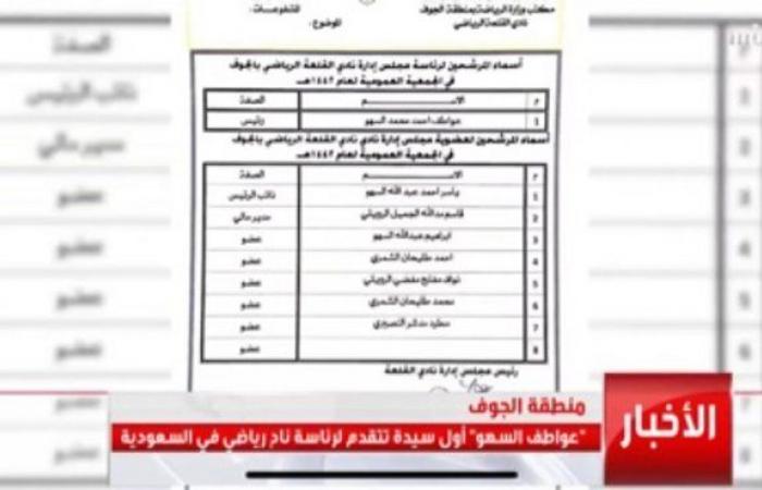 شاهد.. أول سعودية تترشح لرئاسة نادٍ رياضي: أعد الجماهير بالتغيير الجذري