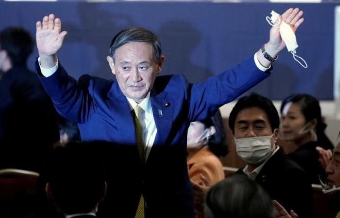 انتخاب يوشيهيدي سوجا رئيسًا لوزراء اليابان