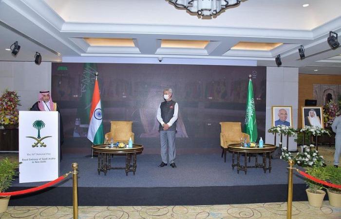 بالصور.. سفارة المملكة في الهند تحتفي باليوم الوطني