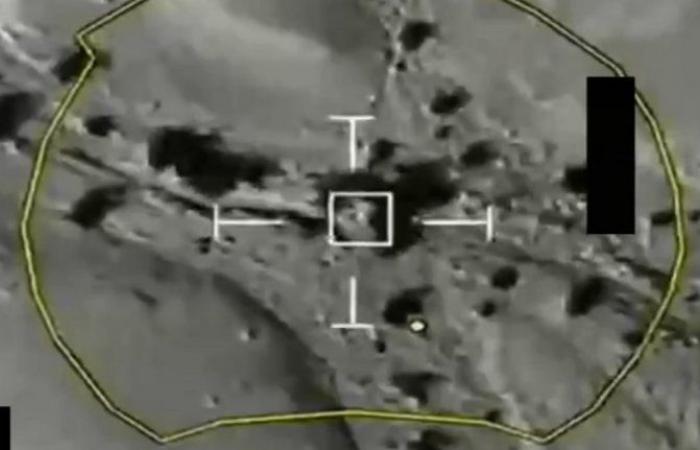 فيديو .. تدمير صاروخ باليستي حوثي كان مجهّزًا للإطلاق باتجاه السعودية