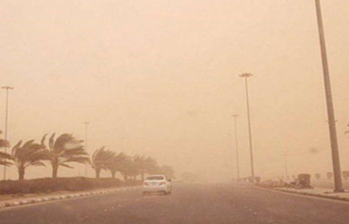 "الأرصاد": رياح مثيرة للغبار خلال النهار على مكة والمدينة وارتفاع في درجات الحرارة العظمى