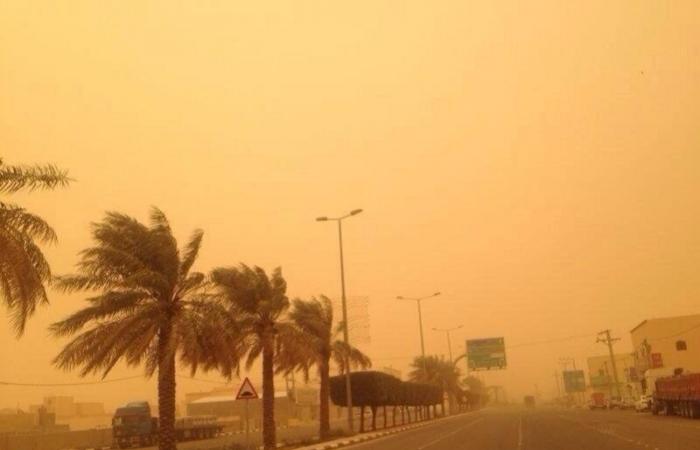 "الأرصاد": رياح مثيرة للغبار خلال النهار على مكة والمدينة يصحبها ارتفاع في درجات الحرارة العظمى