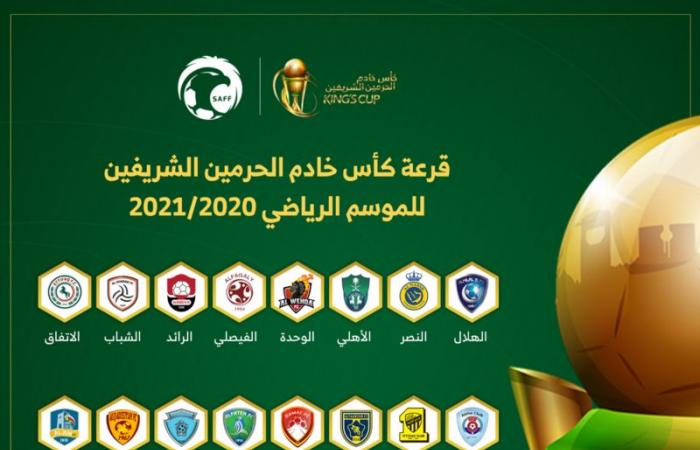 غداً في جدة.. قاعة السعودية تحتضن قرعة كأس خادم الحرمين الشريفين 2020-2021