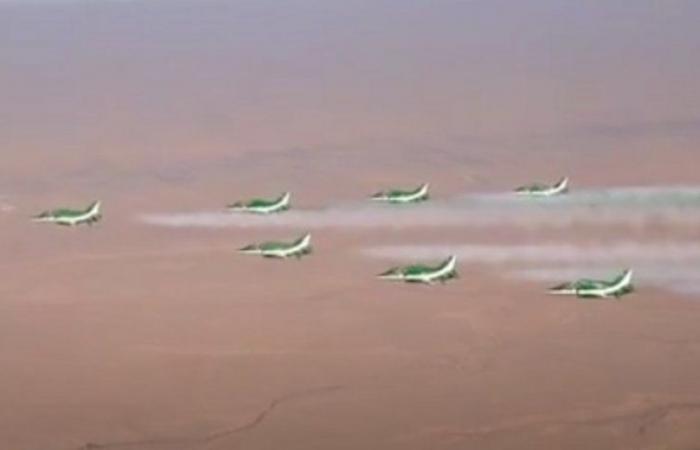شاهد.. عرض جوي غير مسبوق لطائرات "السعودية" احتفاءً بقمة العشرين