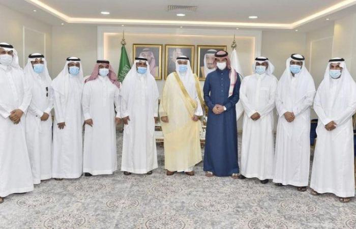 جلوي بن عبدالعزيز يلتقي رئيس وأعضاء مجلس إدارة نادي نجران