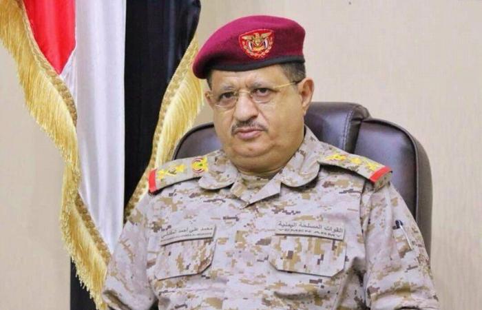وزير الدفاع اليمني يثمّن مواقف "تحالف الشرعية" في التصدي للشرور الإيرانية وأدواتها التخريبية