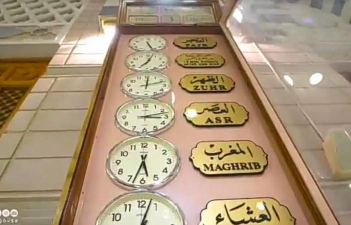 تعرف على مهنة "الساعاتي" في المسجد النبوي