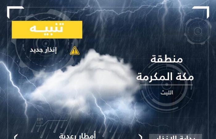 5 مناطق في مرمى "الأرصاد": أمطار غزيرة وسيول وضباب وتدنٍ بمدى الرؤية