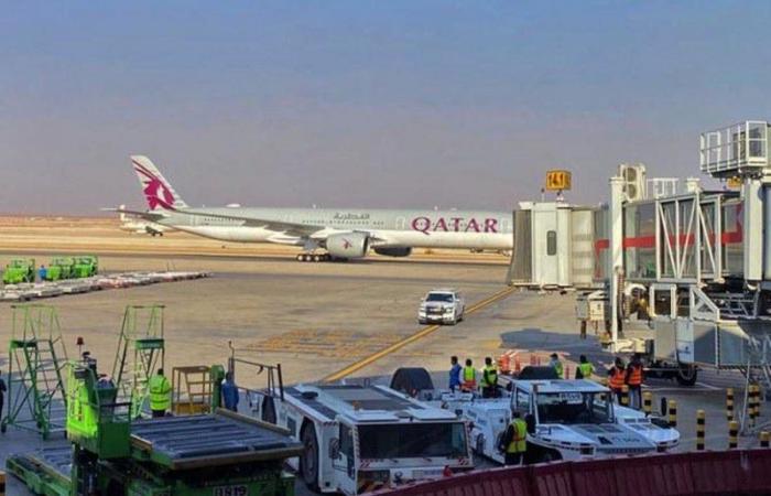 وصول 169 مسافرًا قادمين من الدوحة على متن رحلة الخطوط القطرية