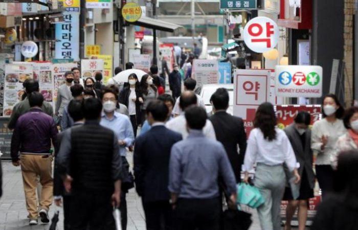 كوريا الجنوبية تسجّل 404 إصابات جديدة بكورونا و103 حالات بالصين