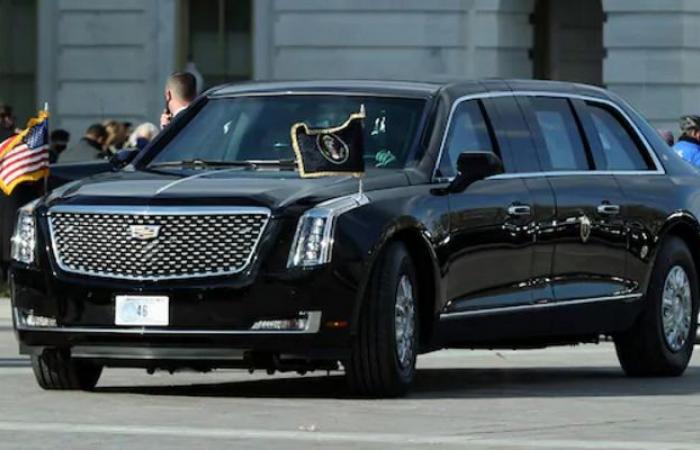 بالصور.. تعرَّف على السيارة "الوحش" التي استقلها الرئيس الأمريكي بايدن ولماذا تحمل رقم 46؟