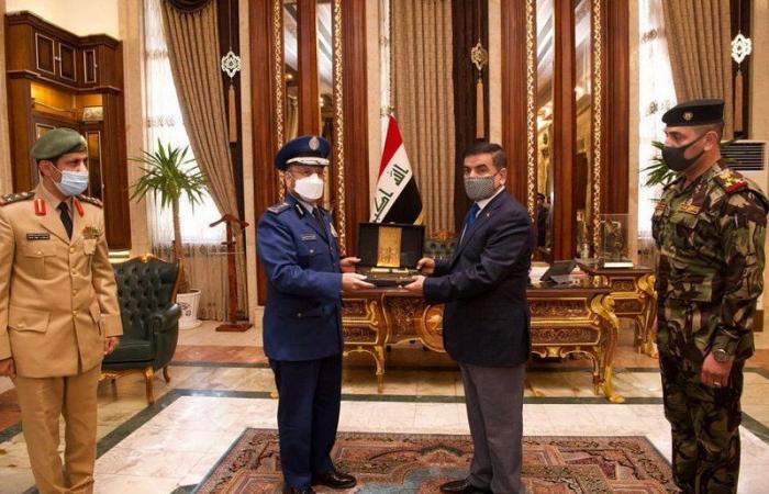 رئيس هيئة الأركان العامة يزور العراق ويلتقي بوزير الدفاع ورئيس هيئة الأركان العراقي
