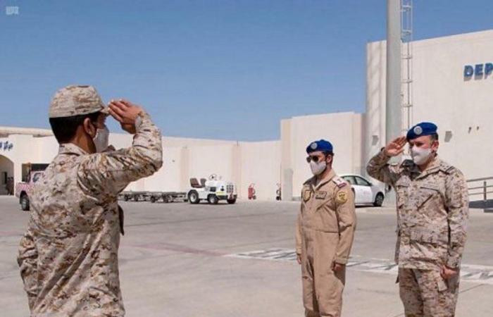 وصول مجموعة القوات الجوية السعودية المشاركة في مناورات "علم الصحراء 2021" بالإمارات