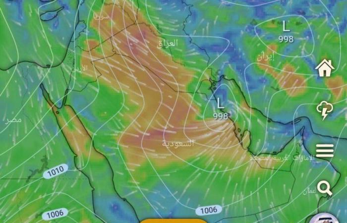 "التميمي": موجة غبار واسعة تؤثر في مناطق السعودية.. الجمعة المقبلة