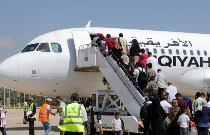 بعد انقطاع 7 سنوات.. استئناف الرحلات الجوية بين بنغازي ومصراتة