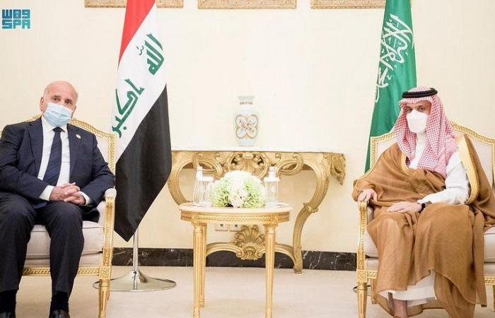 وزير الخارجية يستقبل وزير خارجية العراق