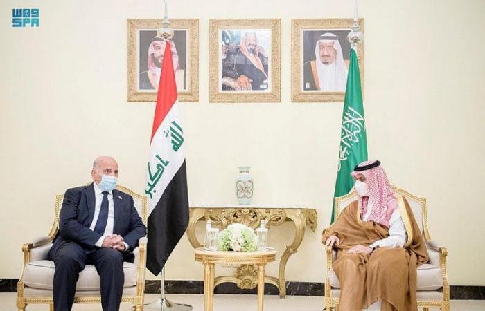 وزير الخارجية يستقبل وزير خارجية العراق