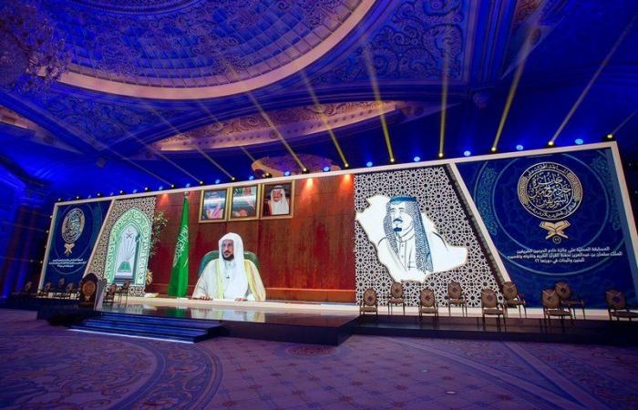 "آل الشيخ" يرعى حفل تكريم الفائزات بجائزة الملك سلمان لحفظ القرآن للبنين والبنات