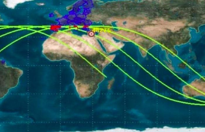 تحديث جديد.. دول البحر المتوسط في مجال سقوط الصاروخ الصيني