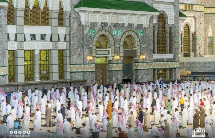 إدارة الحشود تعلن نجاح خطط التفويج في بيت الله الحرام ليلة 27 رمضان
