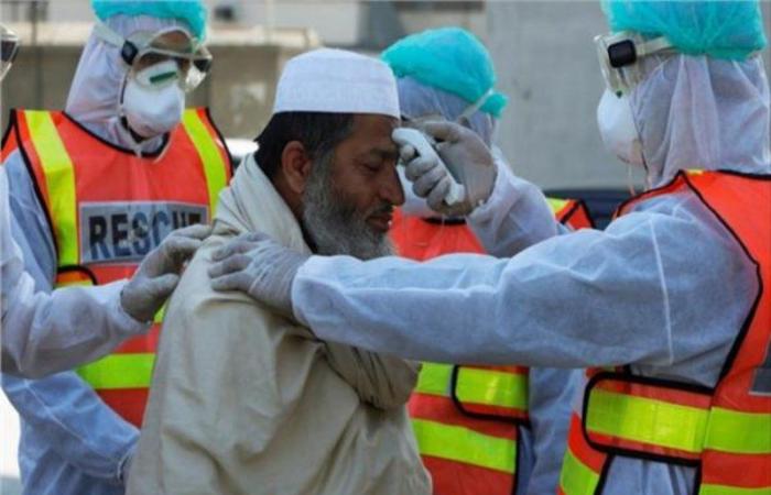 خلال 24 ساعة.. باكستان تسجل 2869 إصابة جديدة بكورونا و104 وفيات