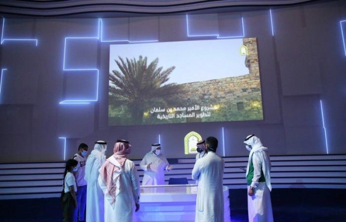 شاهد.. "جناح الإسلامية" بقبة جدة يستقبل زواره بمعرض مكة للمشروعات الرقمية
