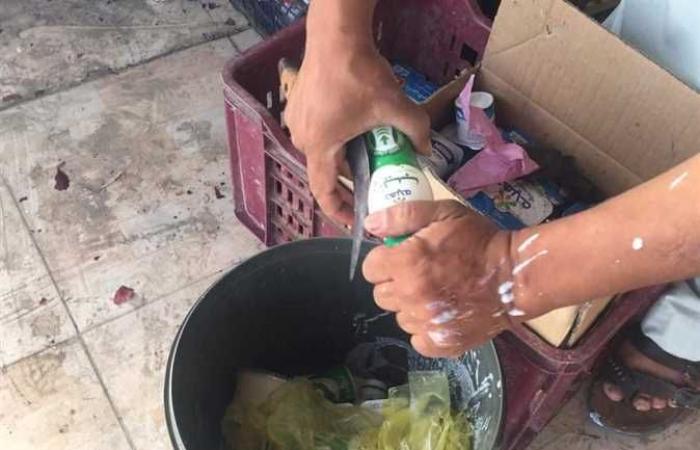 ضبط كمية من الأغذية والمشروبات الفاسدة في حملات متنوعة بجنوب سيناء (صور)