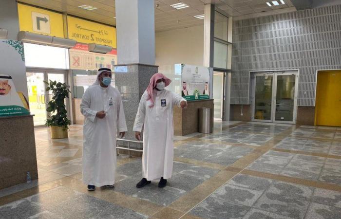 "العنزي" يتفقد مقرات استقبال الحجاج بمطار الملك عبدالعزيز الدولي بجدة