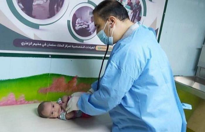 بالصور.. عيادات مركز الملك سلمان تقدم خدماتها الطبية لـ436 مريضًا في مخيم الزعتري بالأردن