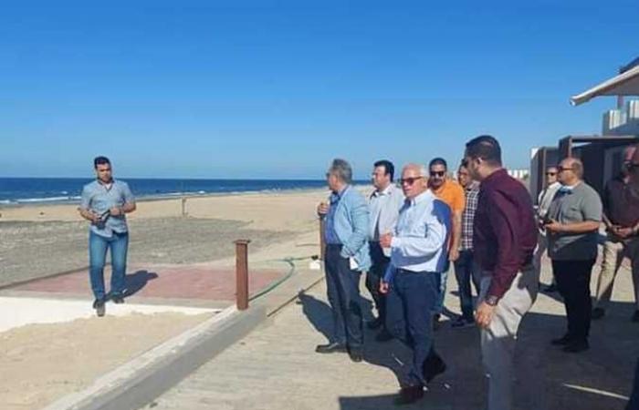 محافظ بورسعيد و«محلية النواب» يتفقدون مشروع تاورباى السياحي
