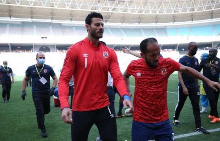 موعد إنطلاق مباراة الأهلي والترجي بعد تأجيلها بسبب شغب الجماهير التونسية